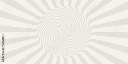 Abstract halftone waves background. Futuristic twisted grunge pattern circles. Vector modern optical pop art texture for poster, business card, cover, label mock-up, layout sticker