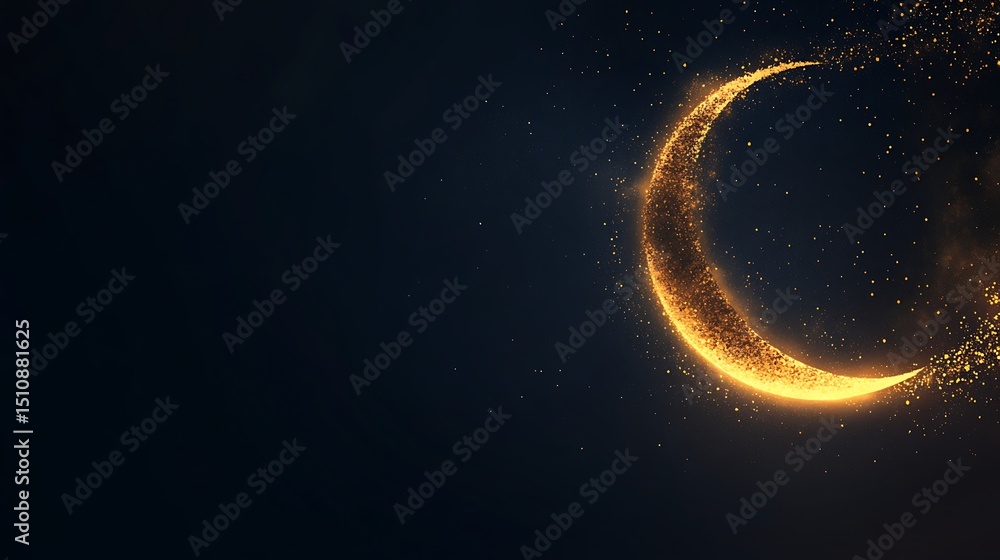 Obraz premium Crescent moon graphic design (2)