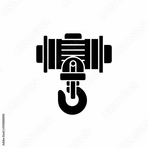 creative details winch icon vector illustration	