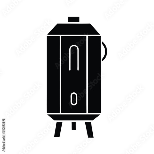 Water Heater Icon Vector Flat and Clean Look