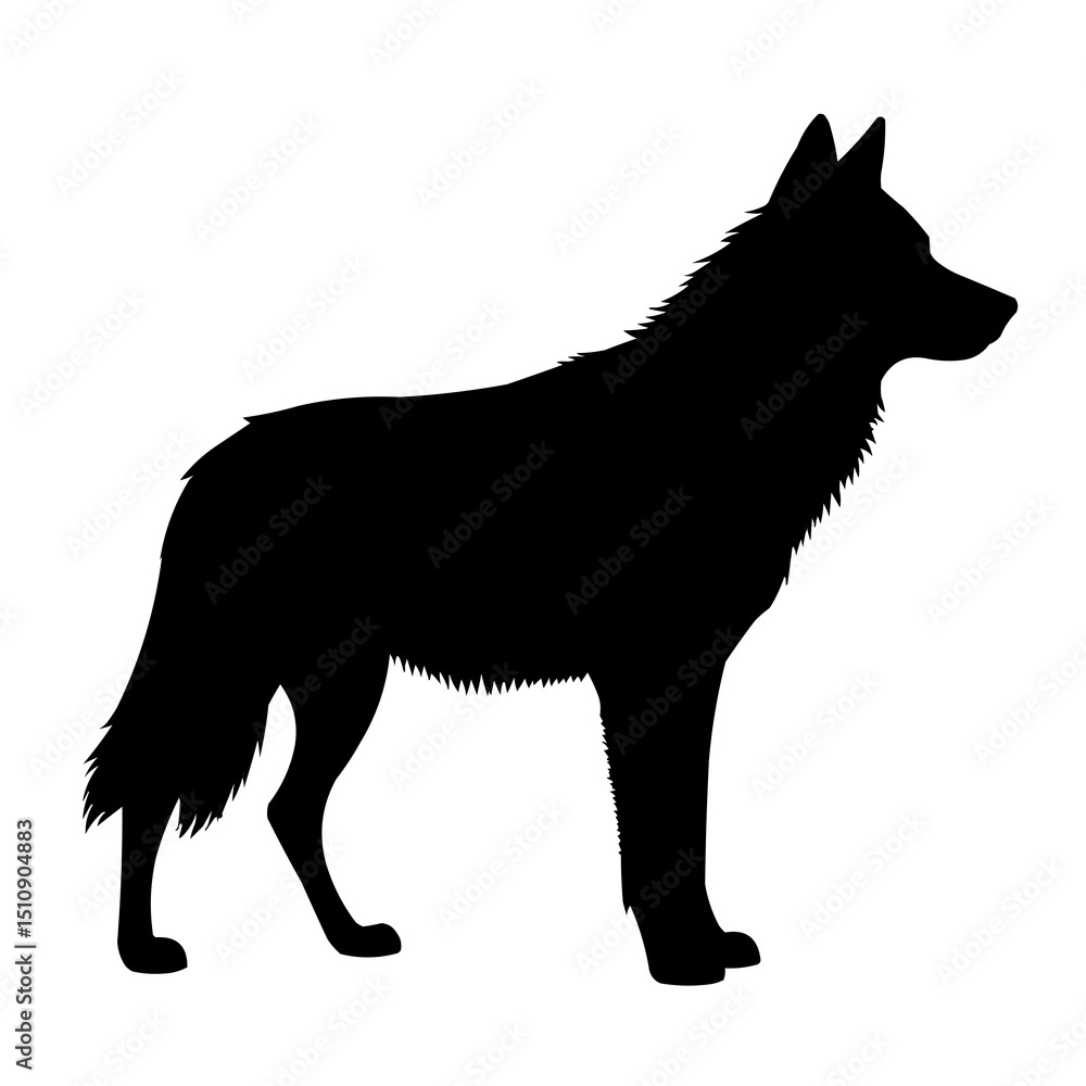 wolf vector illustration wolf vector illustration