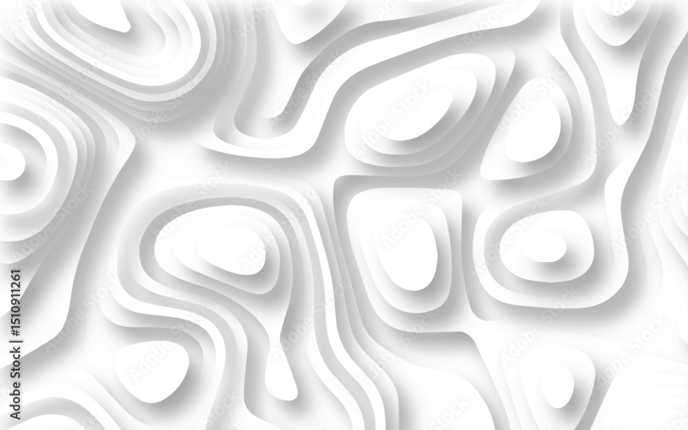 Abstract background creative pattern in illustration . Paper cut geometric art background banner texture website template, Abstract wavy line 3d paper cut white background. Abstract background creative pattern in illustration . Paper cut geometric art background banner texture website template, Abstract wavy line 3d paper cut white background.