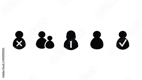 person vector icon design for design