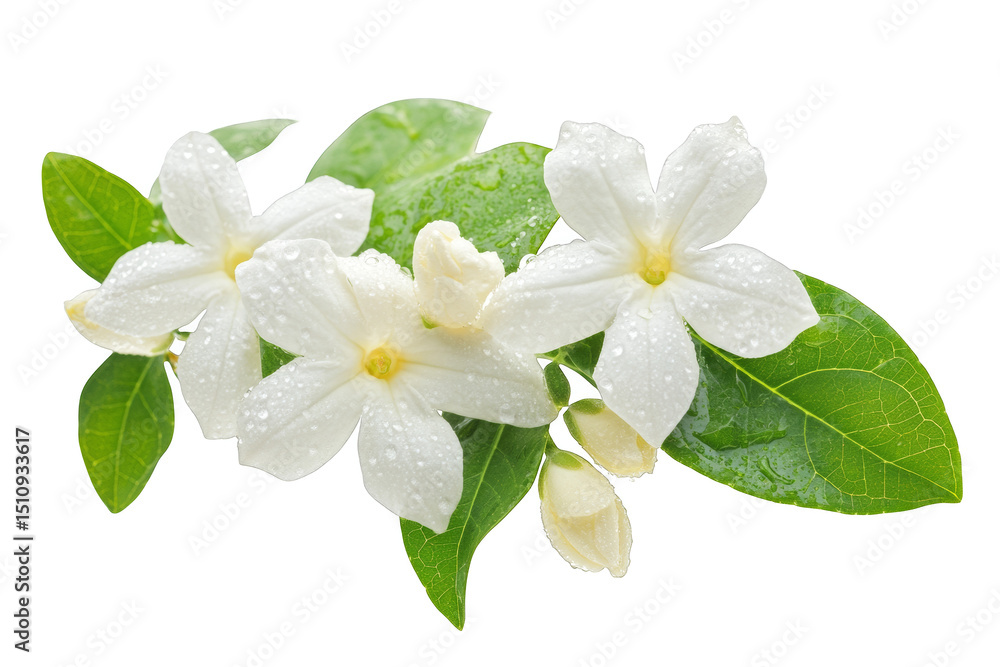 Fototapeta premium apple tree flowers isolated