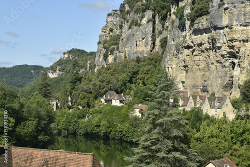 le village de la Roque-Gageac, plus beaux villages de france