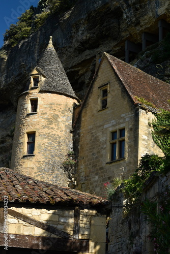le village de la Roque-Gageac, plus beaux villages de france