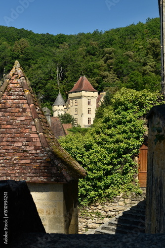 le village de la Roque-Gageac, plus beaux villages de france