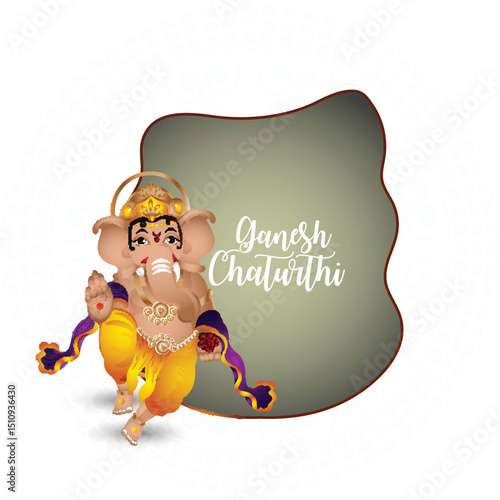 Happy ganesh chaturthi background