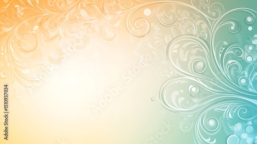 Elegant floral design background (7)