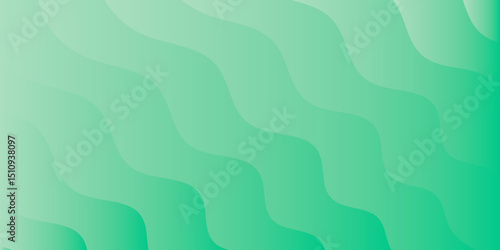 smooth curves wavey line and soft colors evoke a sense of calm and serenity in the design.