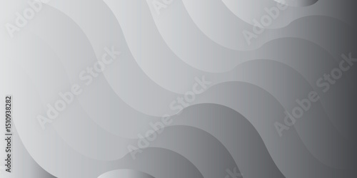 gray gradient background with curved lines and soft shadows creating a wave pattern design is modern and minimalist gradient background.