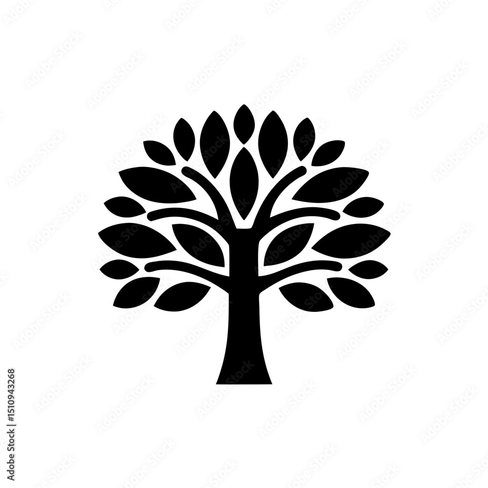 creative details Elevation Tree icon vector illustration creative details Elevation Tree icon vector illustration