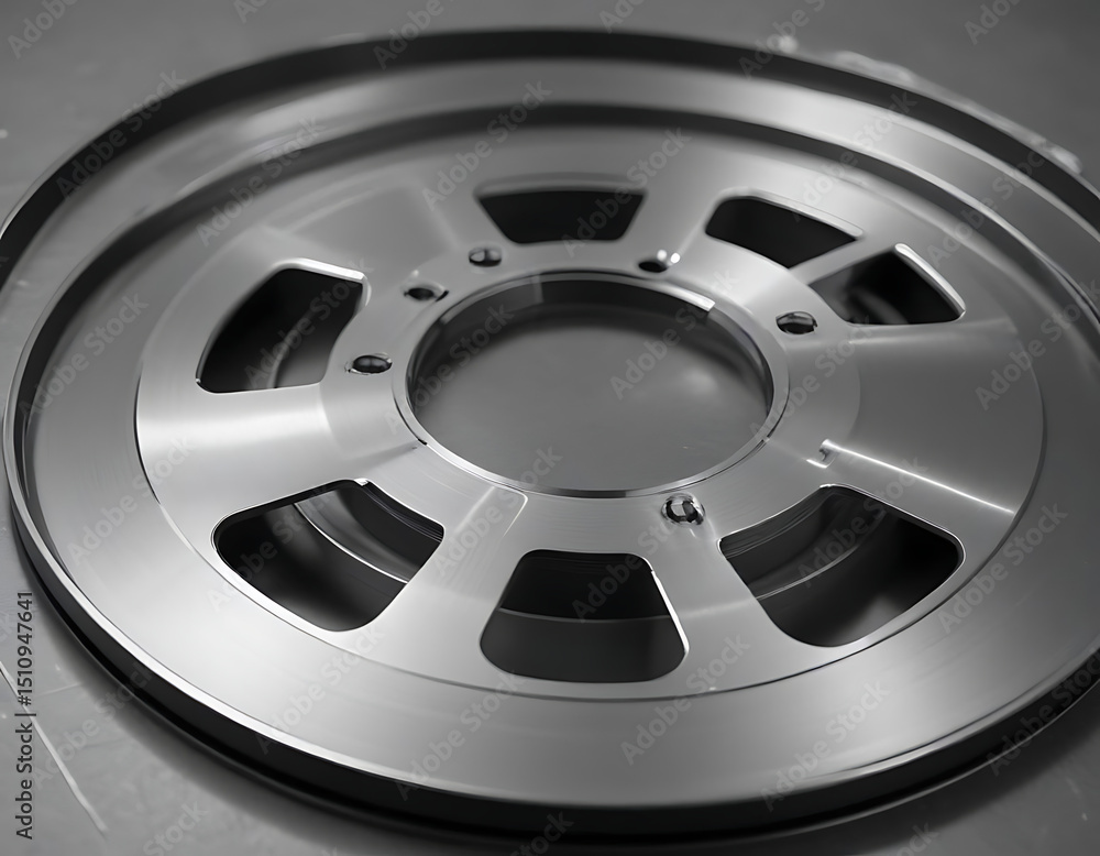Obraz premium Industrial metal component with precision design