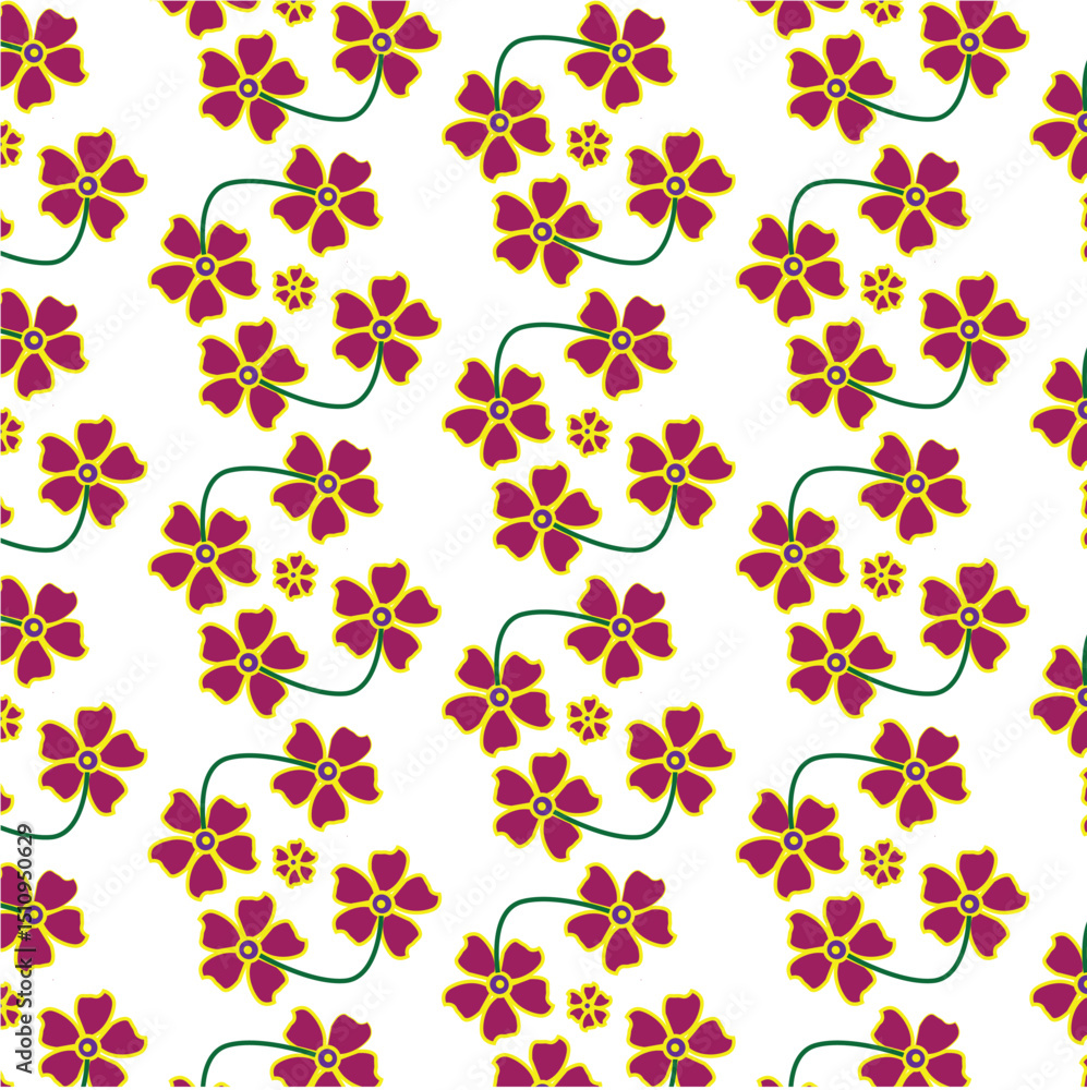 seamless pattern with flowers seamless pattern with flowers