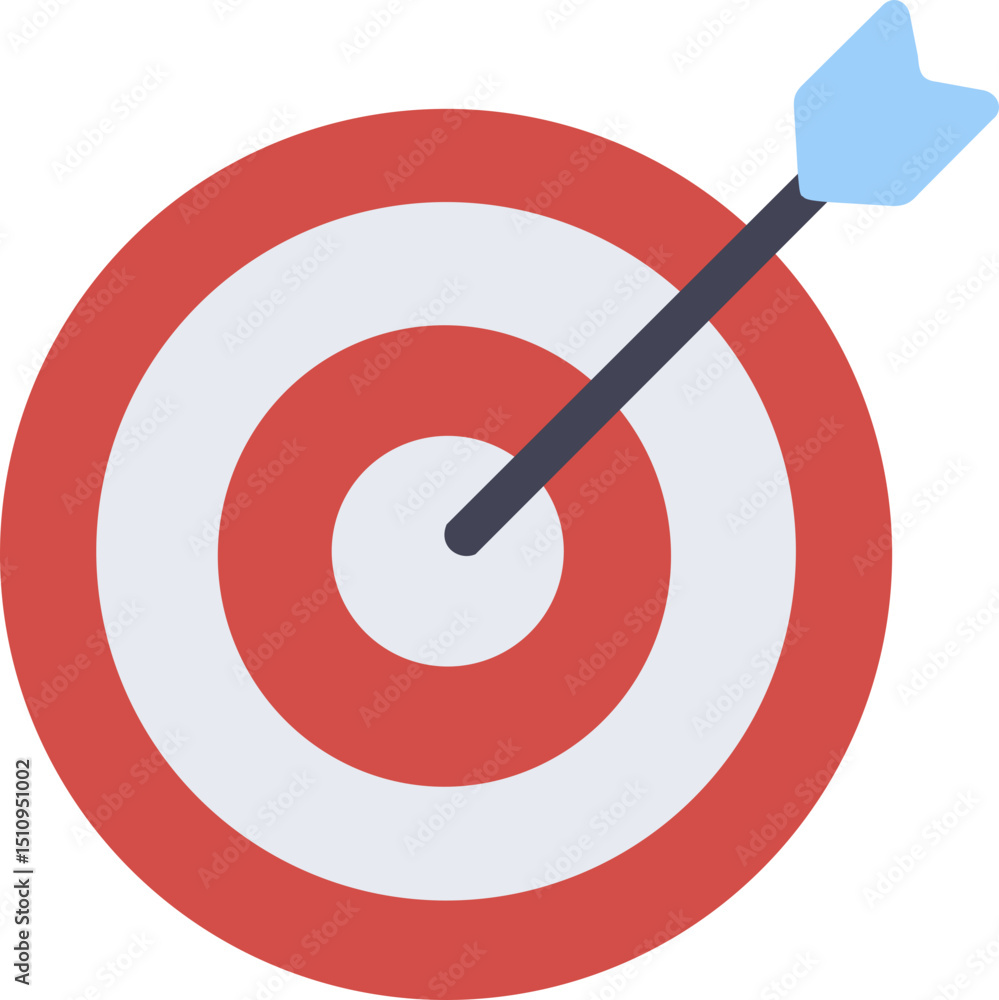 vector illustration of target and arrow vector illustration of target and arrow