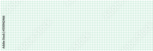 green Grid, mesh. Plotting paper, graph paper and coordinate paper texture, pattern. isolated on white background. Graphing Paper For Education, Drawing Projects. Classic, vector illustration. EPS10