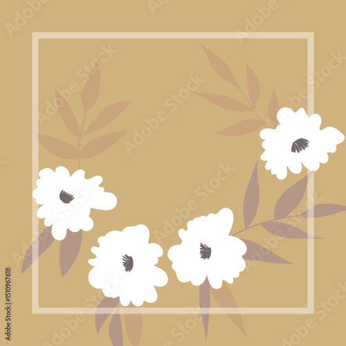 Print for kerchief, bandana, scarf, handkerchief, shawl, neck scarf. Squared pattern with ornament for fabric, textile, silk products. Paisley vector with abstract flowers. Floral folk tracery.