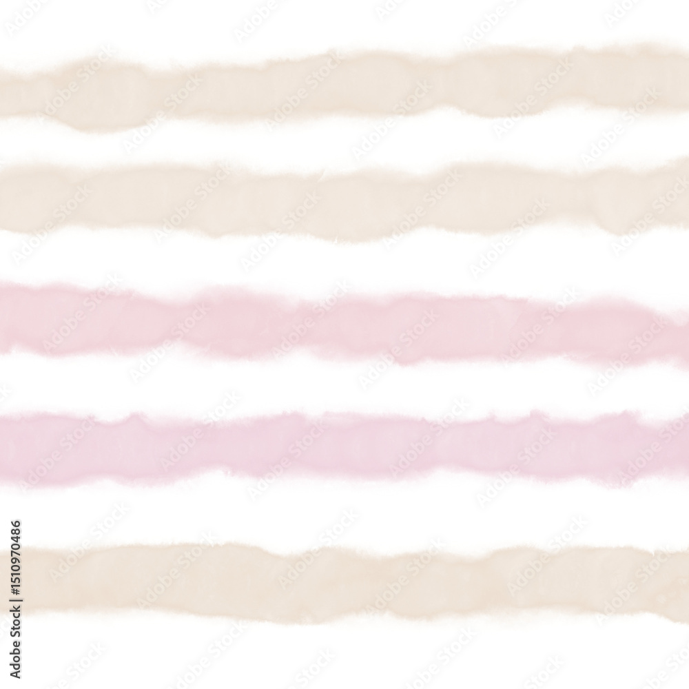 Fototapeta premium Pink Brown Beige Hand Drawn Stripe Line Background Pattern Overlay