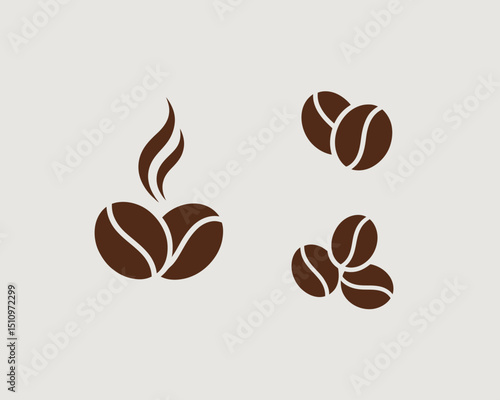 Coffee Cup with Swirling Steam