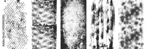 Wallpaper Mural Grunge Urban Backgrounds set.Texture Vector.Dust Overlay Distress Grain ,Simply Place illustration over any Object to Create grungy Effect .abstract,splattered , dirty, texture for your design. vector Torontodigital.ca