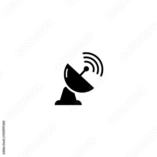 Satellite dish antenna communication signal technology broadcasting wireless receiver transmission network system