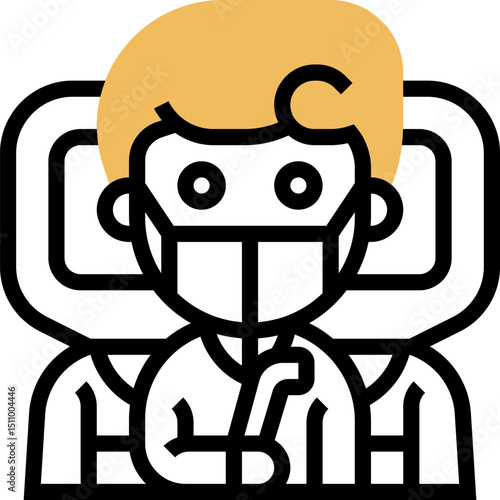 disinfection  illustration on a white b