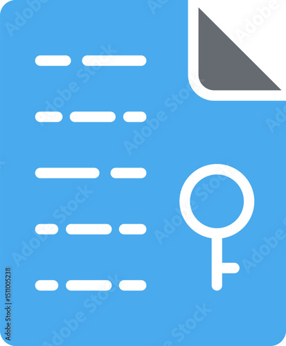 encryption illustration on a white background   