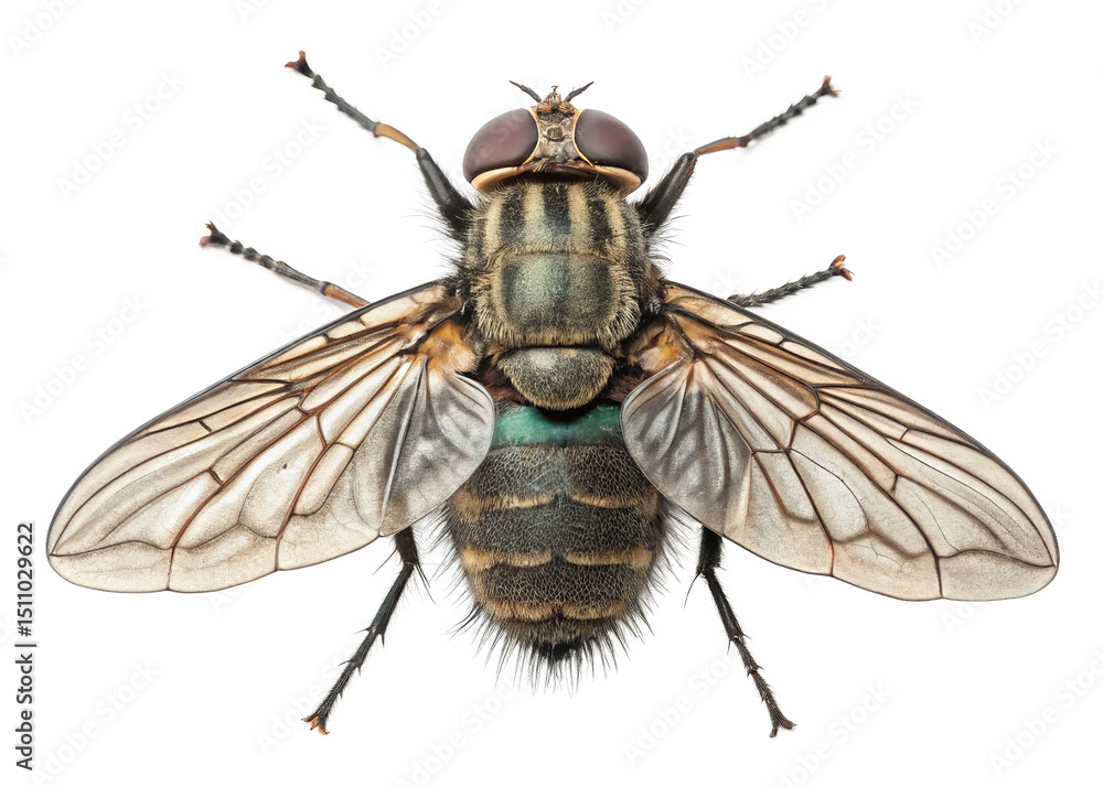 A full-body image of a horsefly, wide wings, thick body, detailed textures ,isolated on transparent background. A full-body image of a horsefly, wide wings, thick body, detailed textures ,isolated on transparent background.