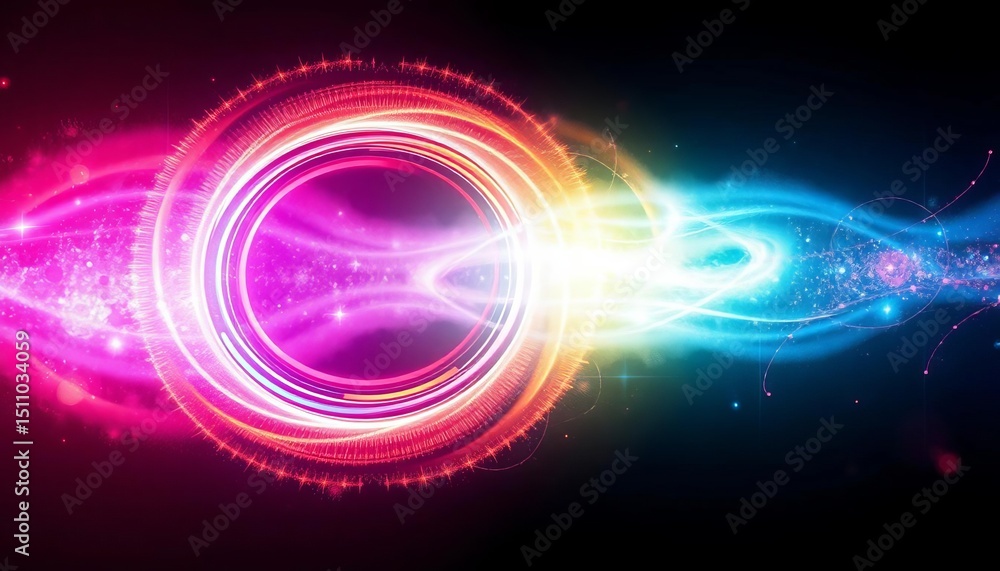 Abstract luminous swirling circle, big data cloud, colorful glowing ellipse, bright energy ball, sparking particles, vibrant, border Abstract luminous swirling circle, big data cloud, colorful glowing ellipse, bright energy ball, sparking particles, vibrant, border