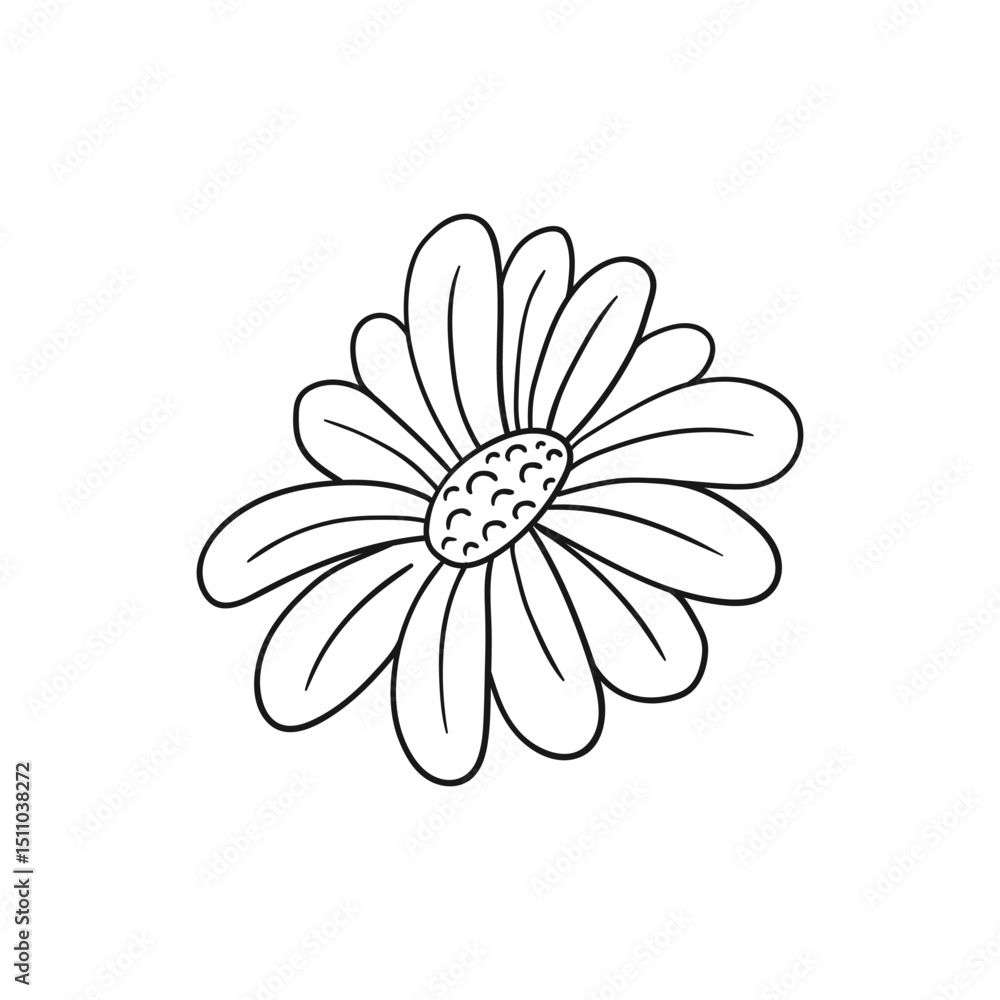 Fototapeta premium Illustration in hand draw style. Icon, sign, sticker, pin, logo