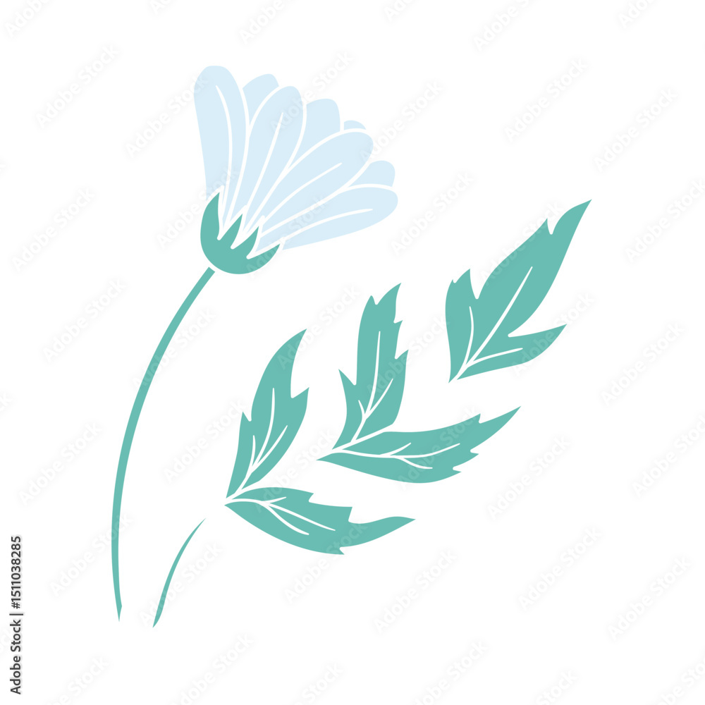 Fototapeta premium Illustration in hand draw style. Icon, sign, sticker, pin, logo