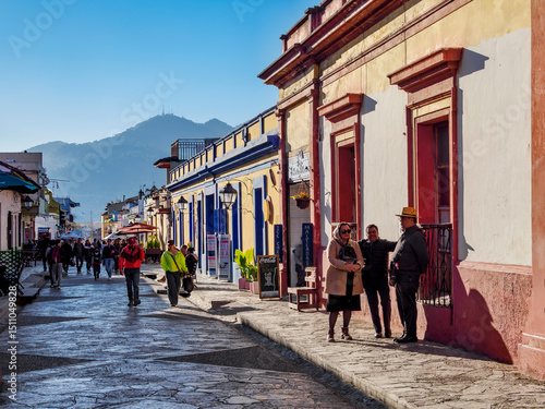Real de Guadalupe Street, San Cristobal de las Casas, Chiapas State, Mexico