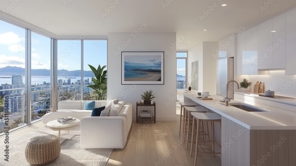 Luxury Penthouse Suite with Breathtaking City and Ocean Views Luxury Penthouse Suite with Breathtaking City and Ocean Views