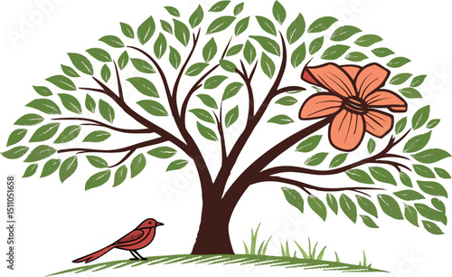 bird on a branch