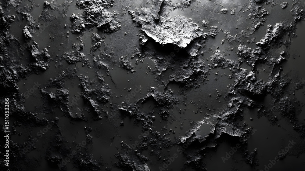 Fototapeta premium Dark gray concrete texture seamless background