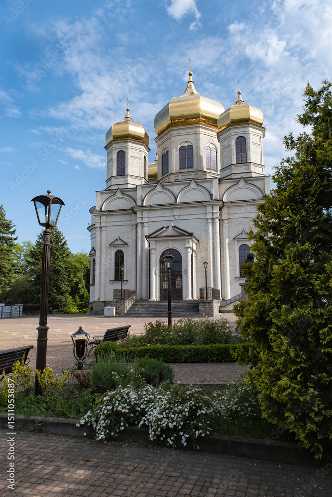 Fototapeta premium Cathedral of the Kazan Icon of the Mother of God in Stavropol, Russia