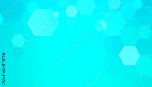  Digital hexagon abstract background