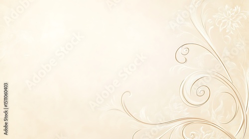 Wallpaper Mural Delicate, elegant background design Torontodigital.ca