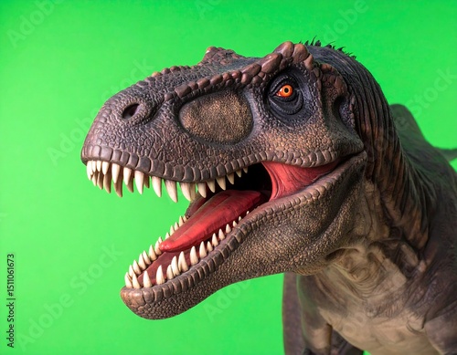 Fototapeta Naklejka Na Ścianę i Meble -  Close-up dinosaur head