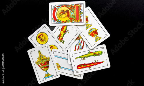 Classic Spanish Playing Cards: Traditional Game Cards