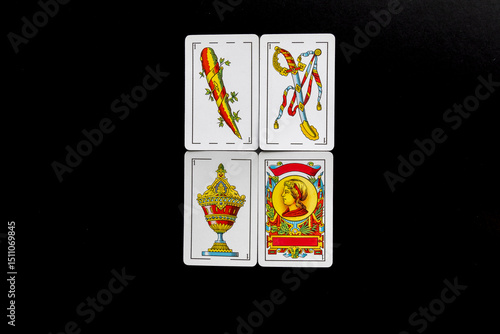 Classic Spanish Playing Cards: Traditional Game Cards