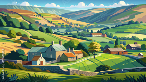 The Yorkshire dales england uk countryside

Keywords language: English