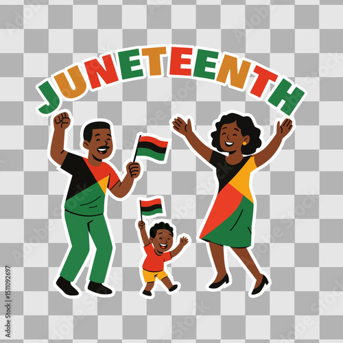 Juneteenth Social Media Template – Commemorate African-American Heritage and Liberation