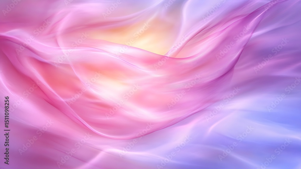 Obraz premium Abstract flowing fabric (44)