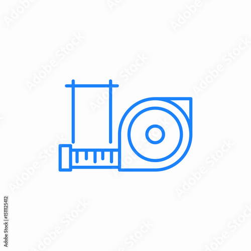 measuring tools icon sign vector