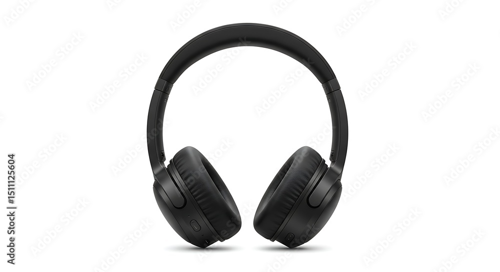 Wireless over-ear headphones isolated on a clean white background, modern and minimalistic style
Wireless over-ear headphones isolated on a clean white background, modern and minimalistic style