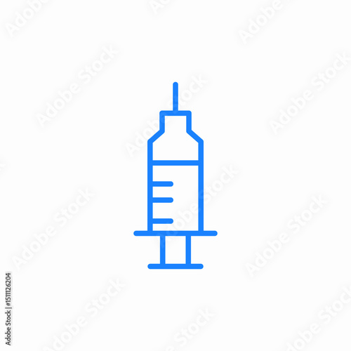 single dose icon sign vector