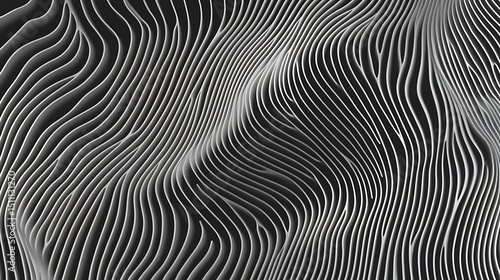 Wallpaper Mural Abstract wavy lines pattern Torontodigital.ca