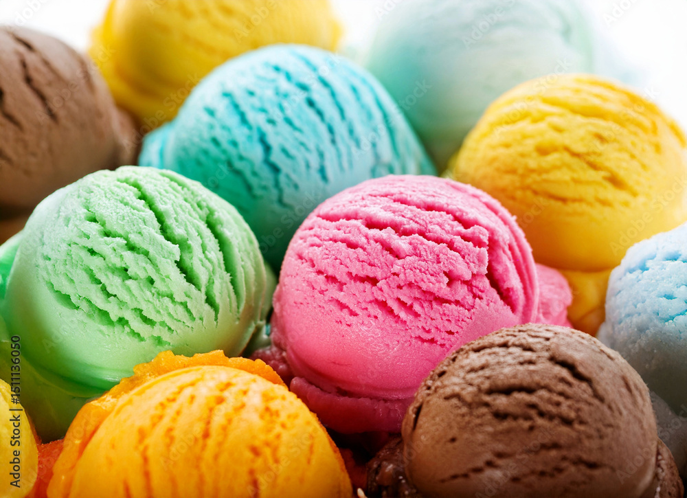 colorful ice cream colorful ice cream