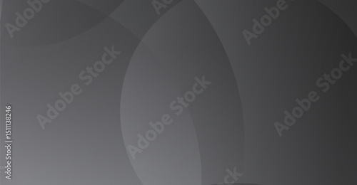 Elegant Anthracite Gray Curved Shapes Background for Minimalist Designs and Modern Aesthetics, Perfect for Digital Art and Subdued Graphic Compositions